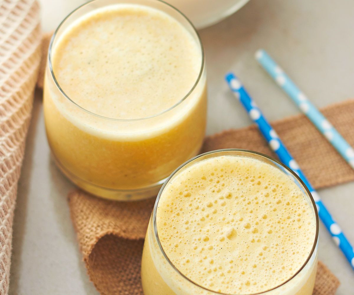 Activated Almond Milk Turmeric Smoothie