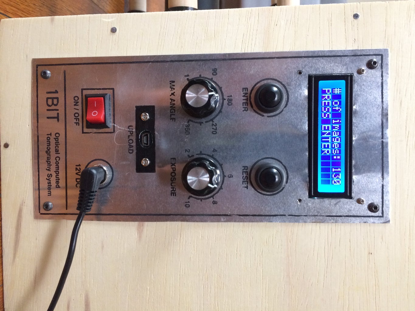 Desktop CT and 3D Scanner With Arduino