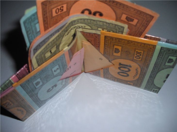 Monopoly Money Wallet
