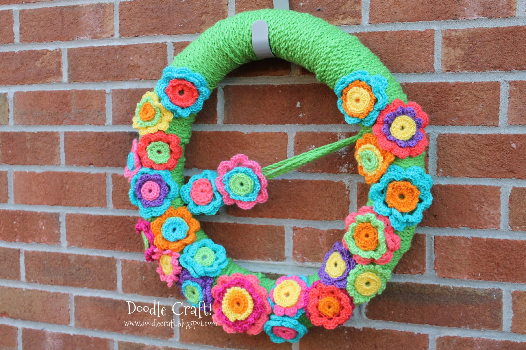 Crochet Flower Wreath! 5 Steps (with Pictures) Instructables