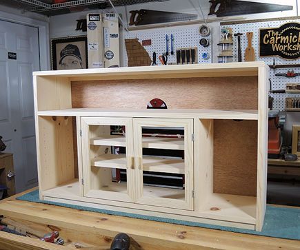 Space Saving TV Console