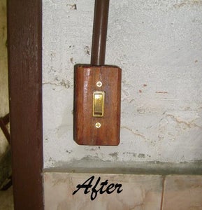 Steampunk Socket/Switchplate