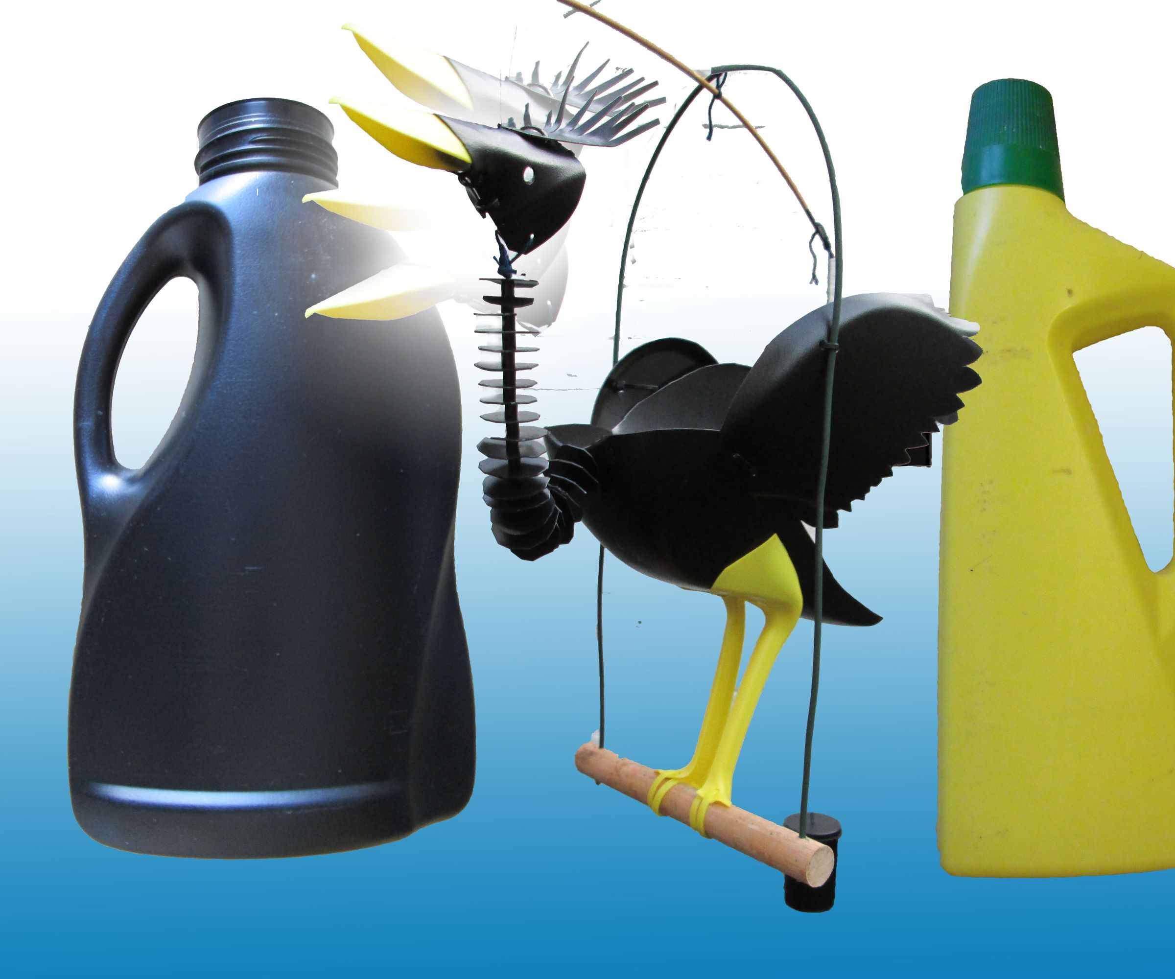 Balancing Bottle Bird