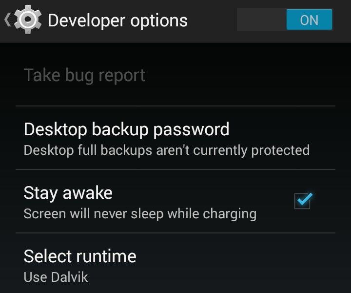 How to Unlock the Developer Options