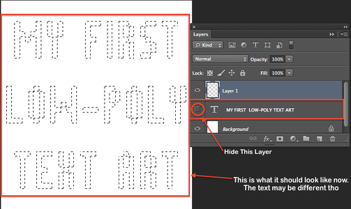 The Confusing Part [i.e. Creating Colour Layer With Main Text Selection]