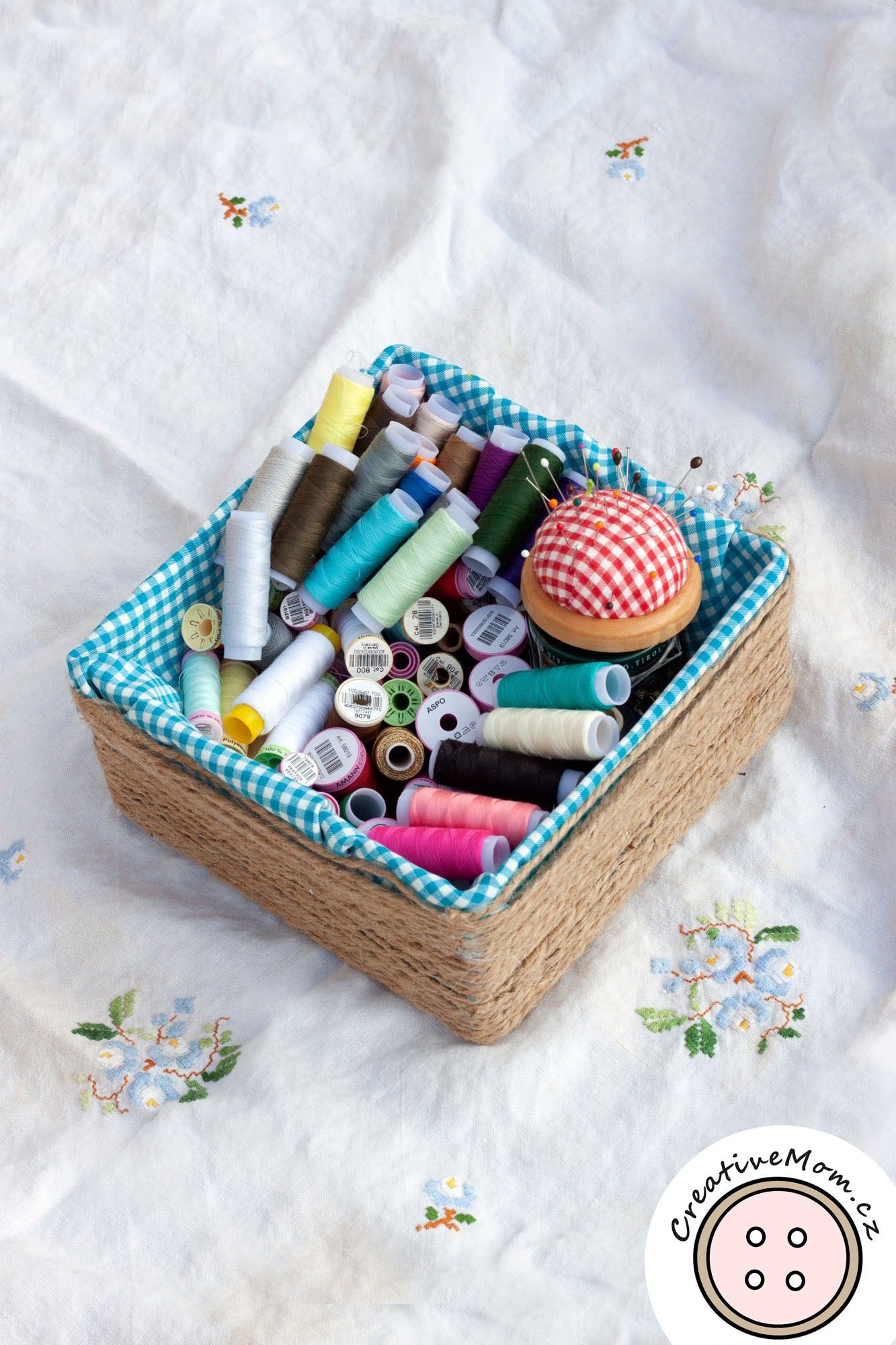 String Basket From a Box : 4 Steps (with Pictures) - Instructables