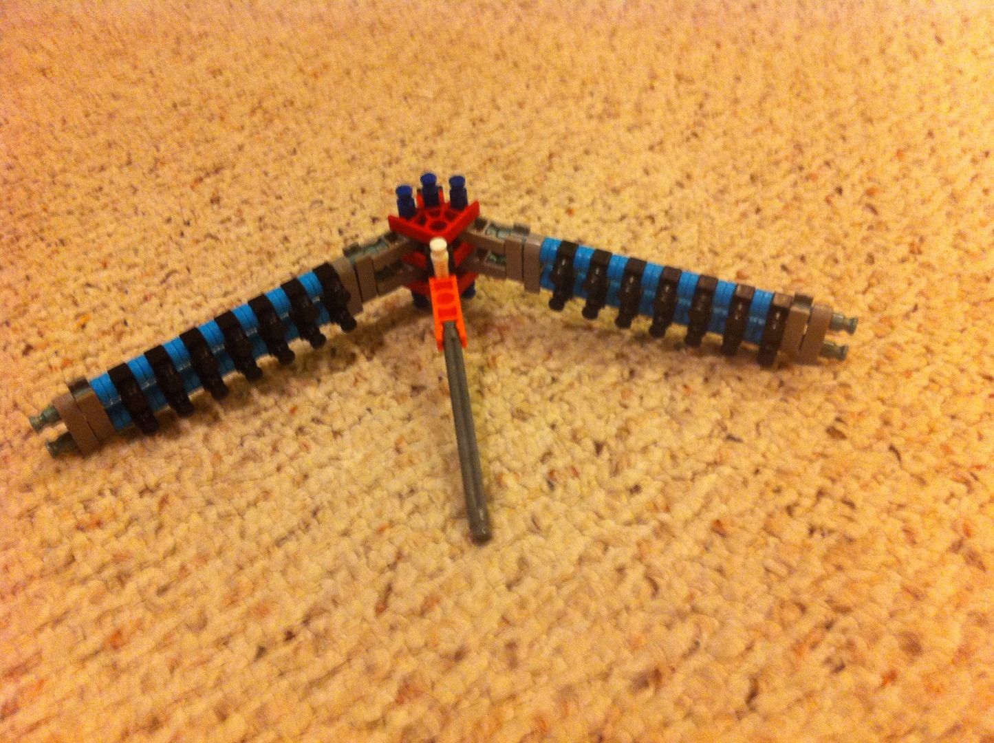 Knex Tricking Butterfly Knife 3 Steps Instructables