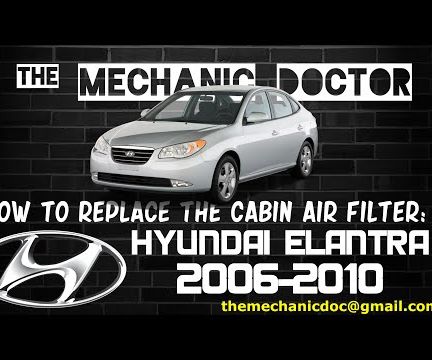 How to Replace the Cabin Air Filter : Hyundai Elantra 2006-2010