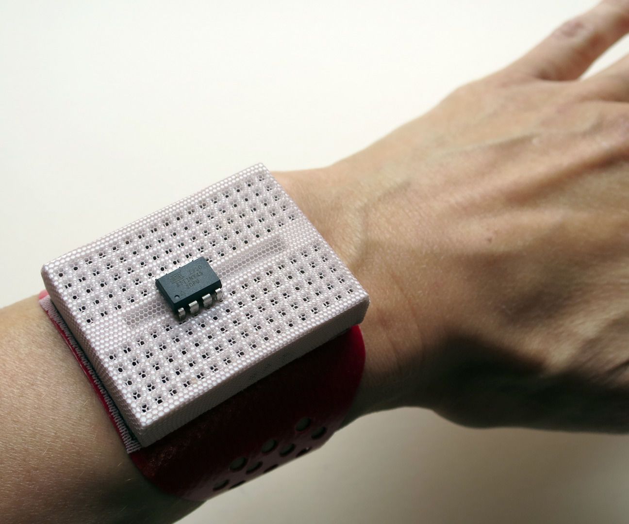 Pincushion Breadboard Bracelet