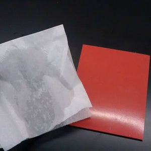 Stick the 3 Mm Silicone Sheet to the Adhesive 1/32 in Silicone