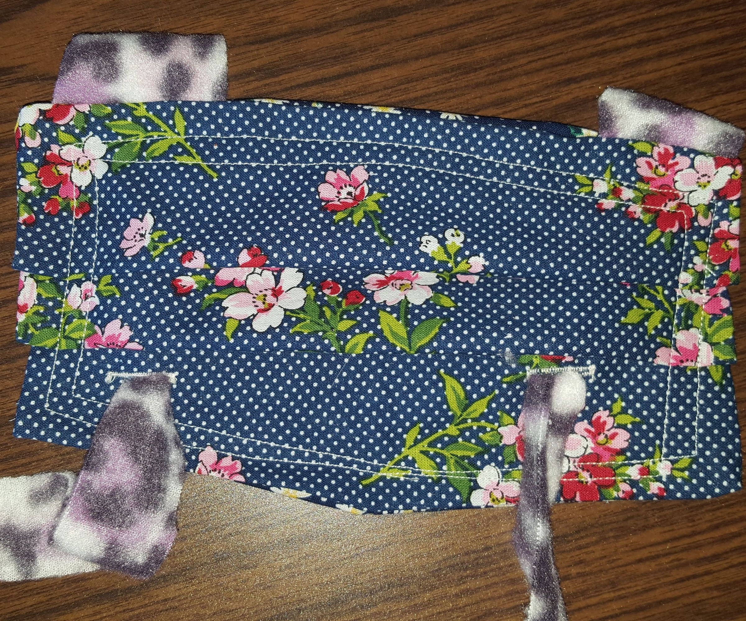 Elastic-Free Fabric Face Mask