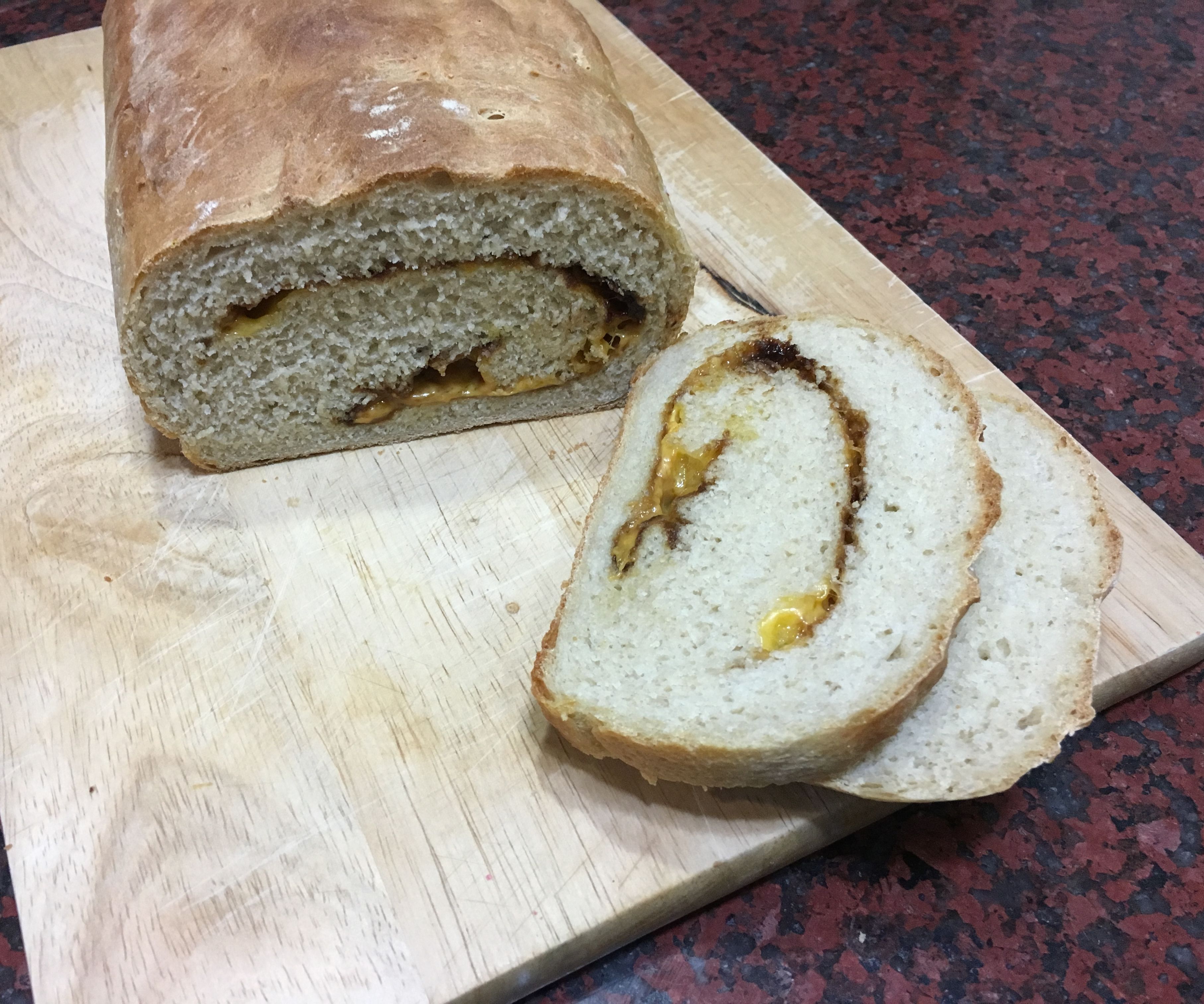 Cheesymite Bread