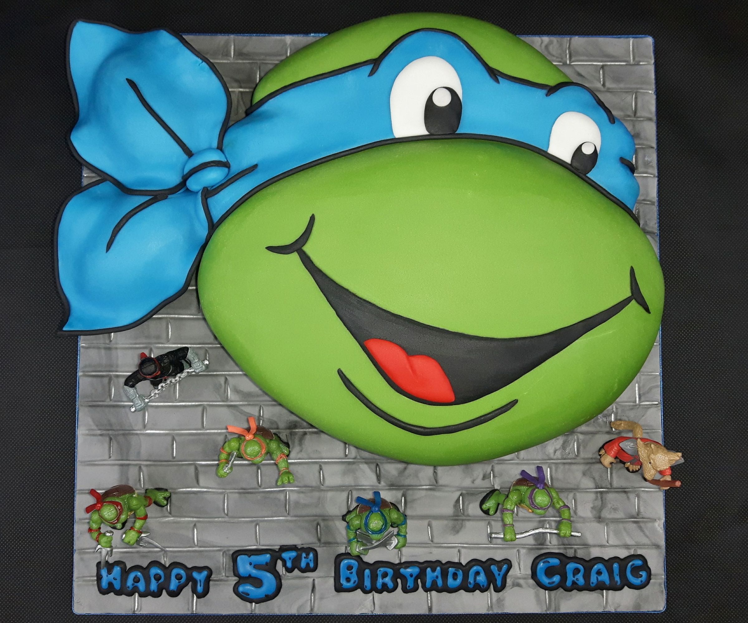 Teenage Mutant Ninja Turtle Cake