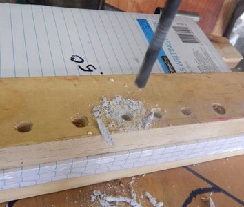 Drill the Holes and Remove Clamp