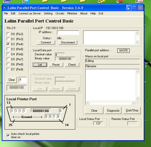 Home Automation/ Control a Relay With Your Parallel Port