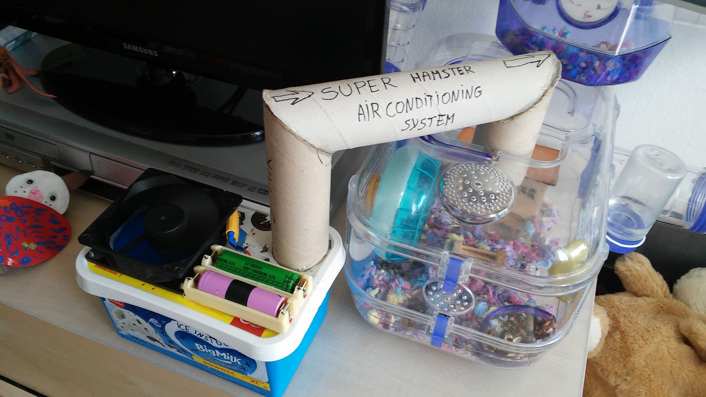 Hamster Air Conditioning System 6 Steps (with Pictures) Instructables