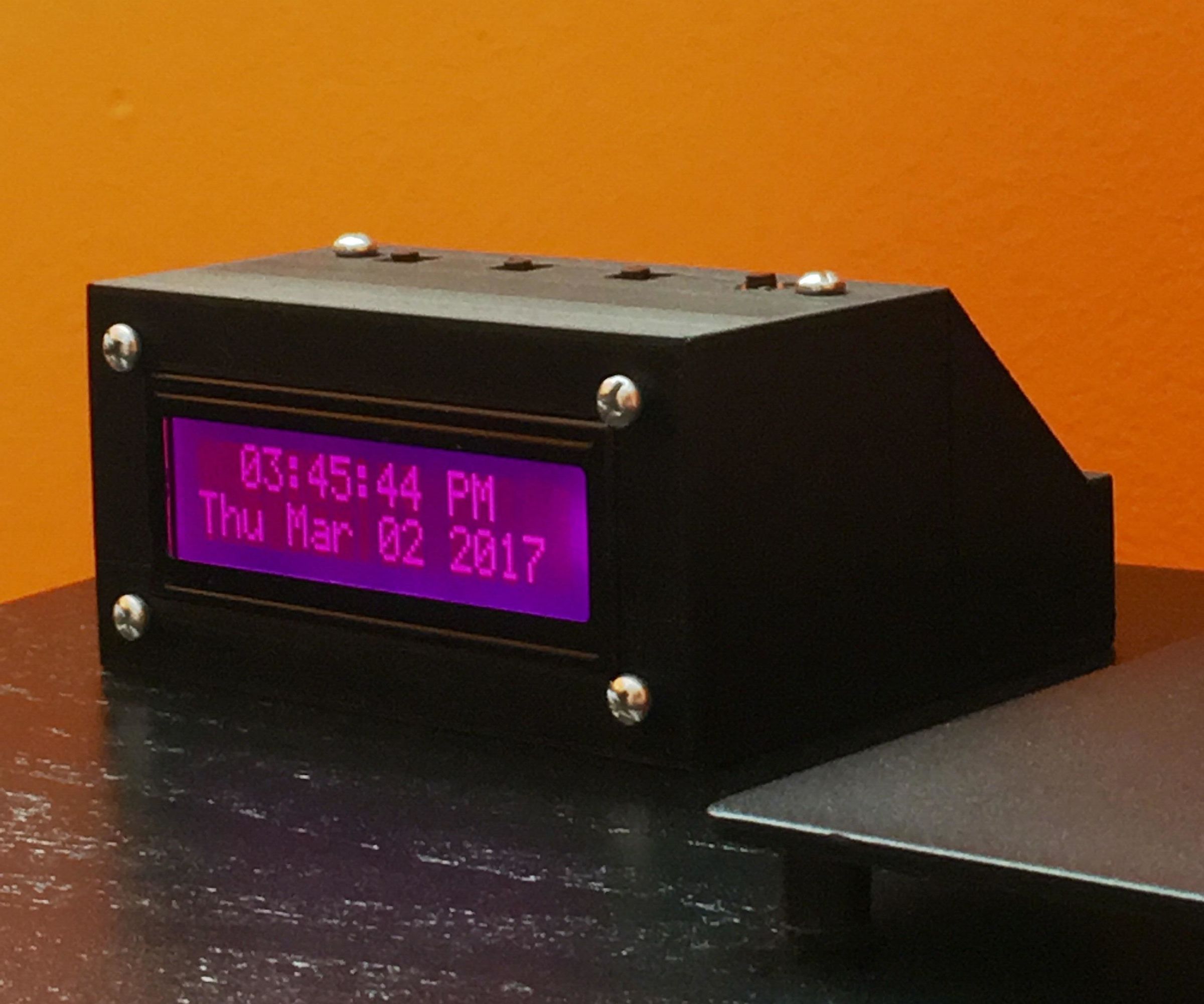Jclock V1 (An Arduino-based Clock)