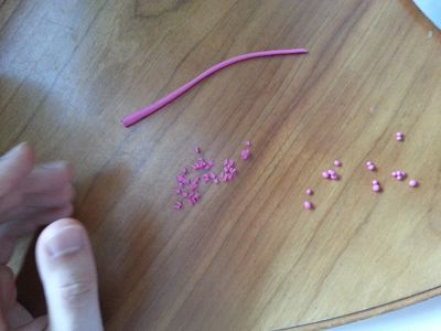Making Raspberry (centre Piece)
