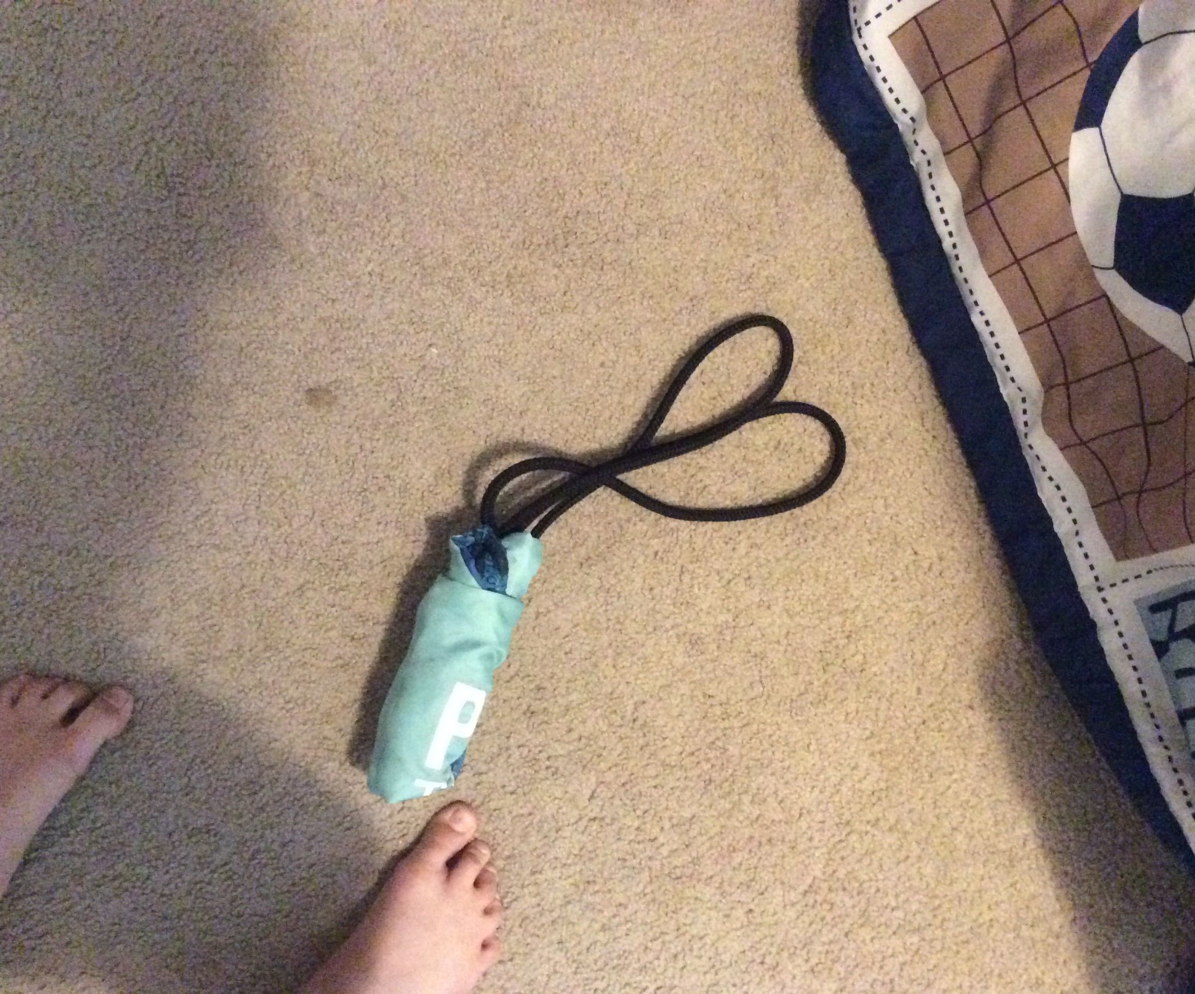 How to Ranger Roll a Drawstring Bag