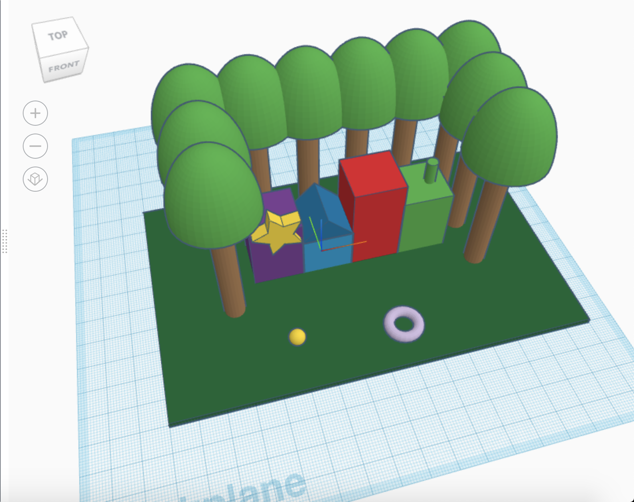 A Park With Tinkercad Code Blocks : 9 Steps - Instructables