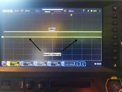 Arduino Timer0 Interrupt Problems
