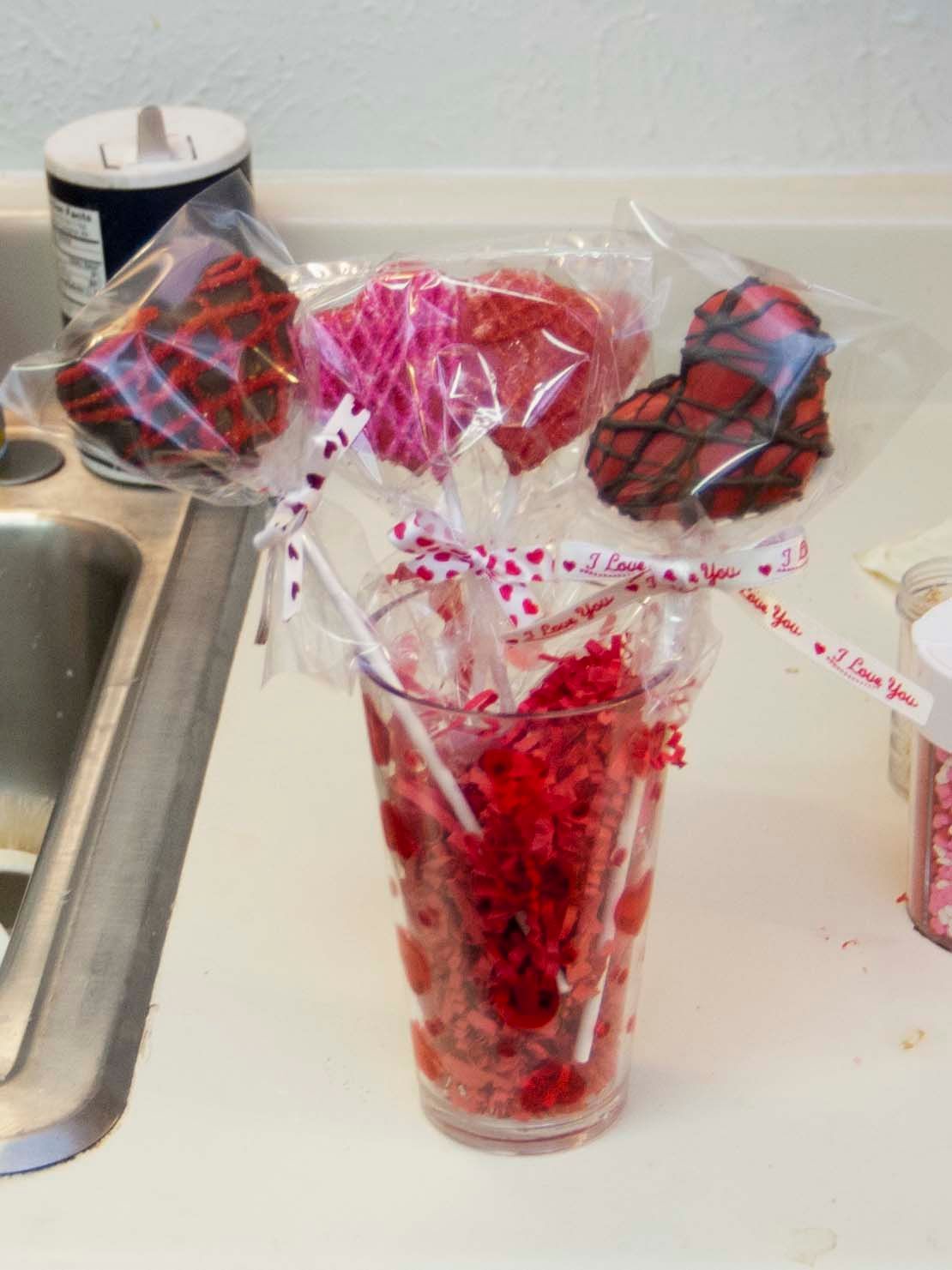 Cheese Cake Love Cake Pops