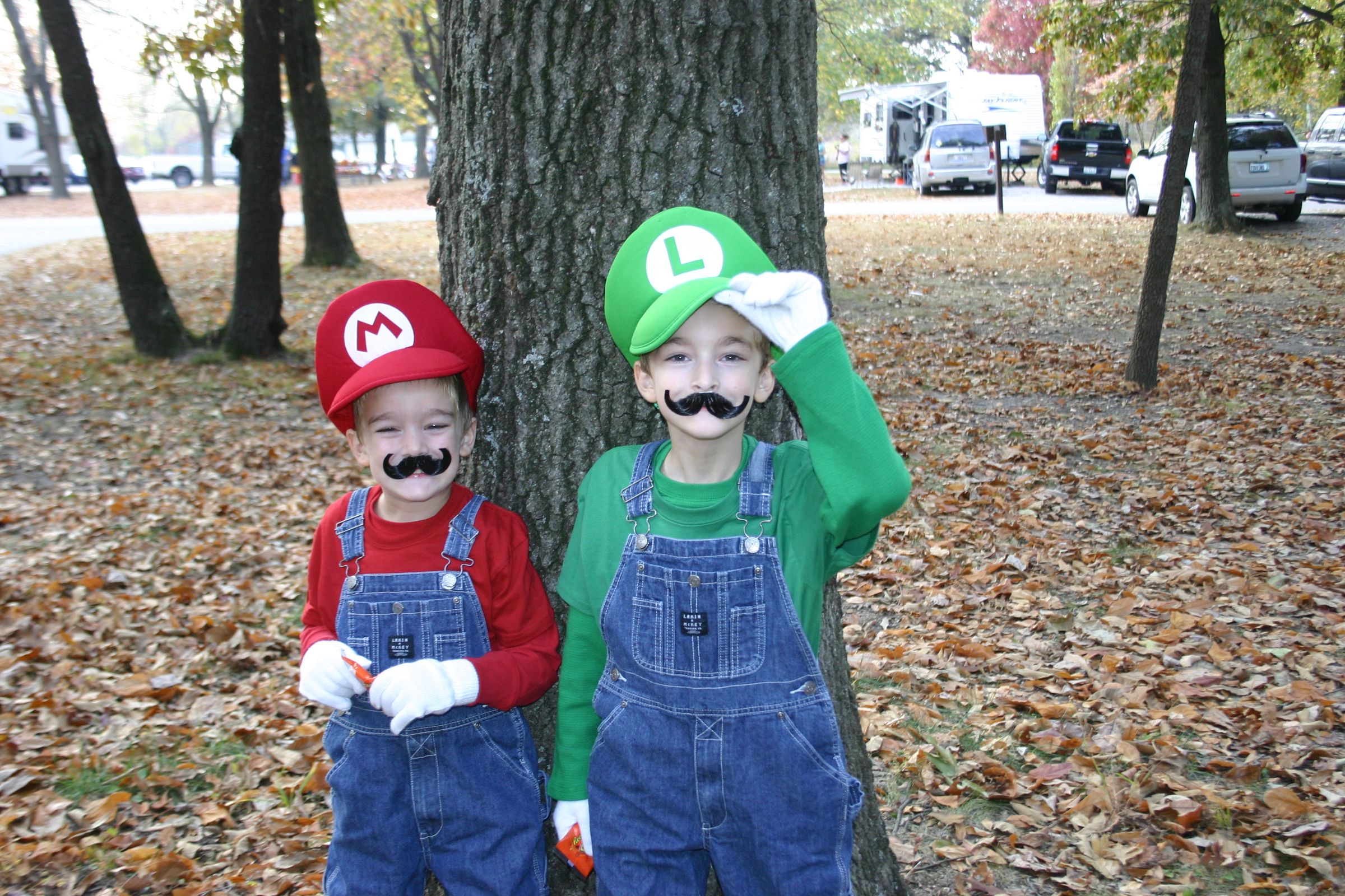 Mario Bros. Costumes With Sound Effects
