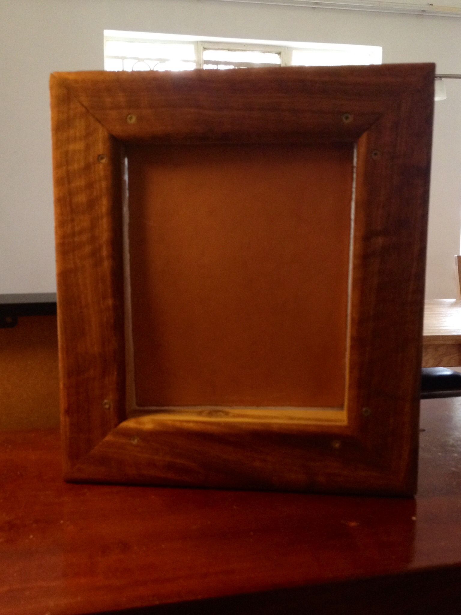 Cat Door in Teak&Leather