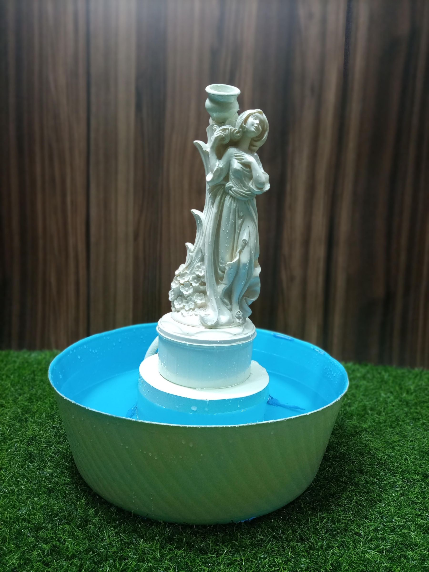 How to Make Waterfall Statue / Indoor Fountain 3 Steps Instructables