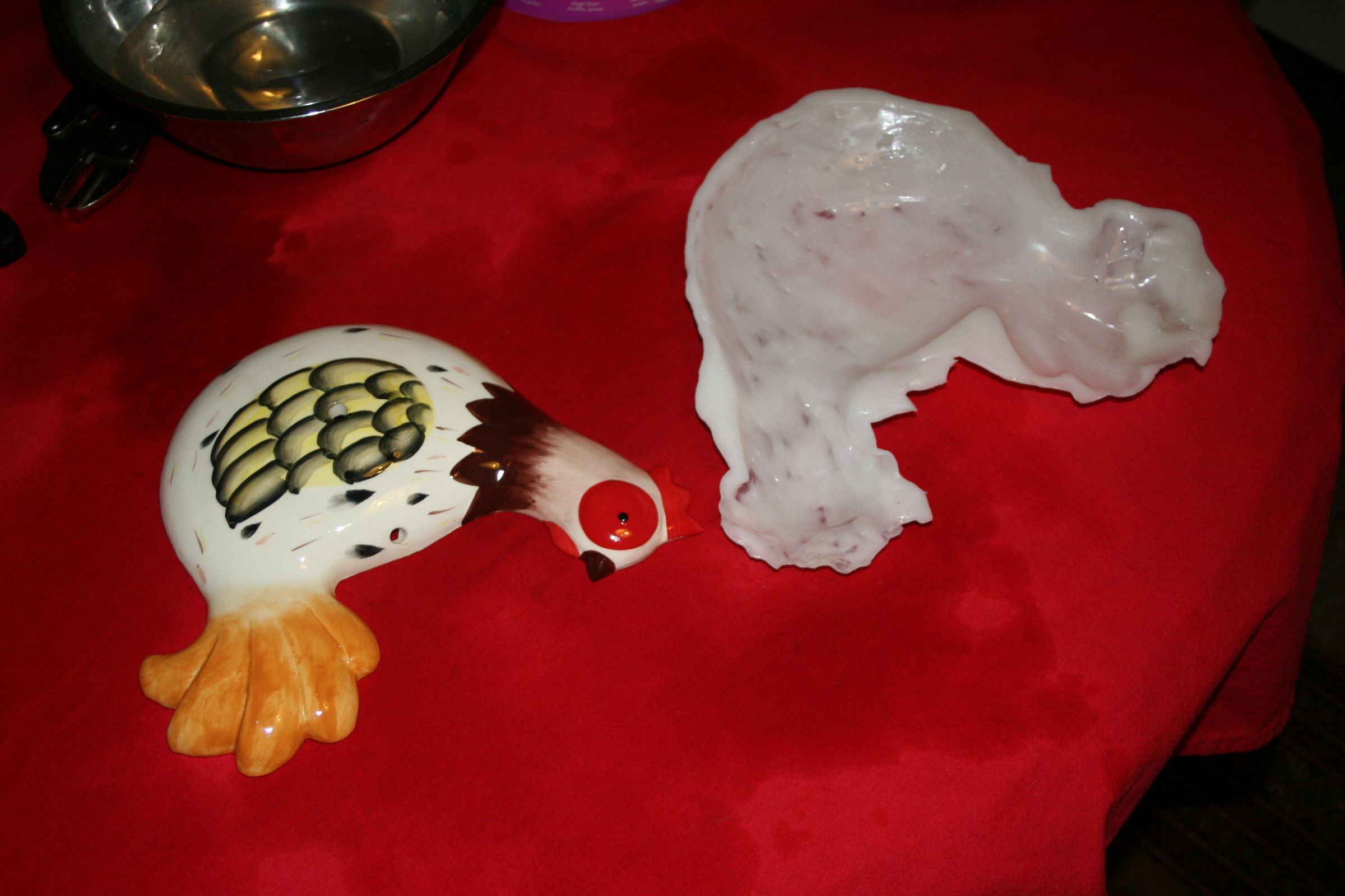 Concrete Chicken (or Anything Else) With Polymorph 7 Steps Instructables