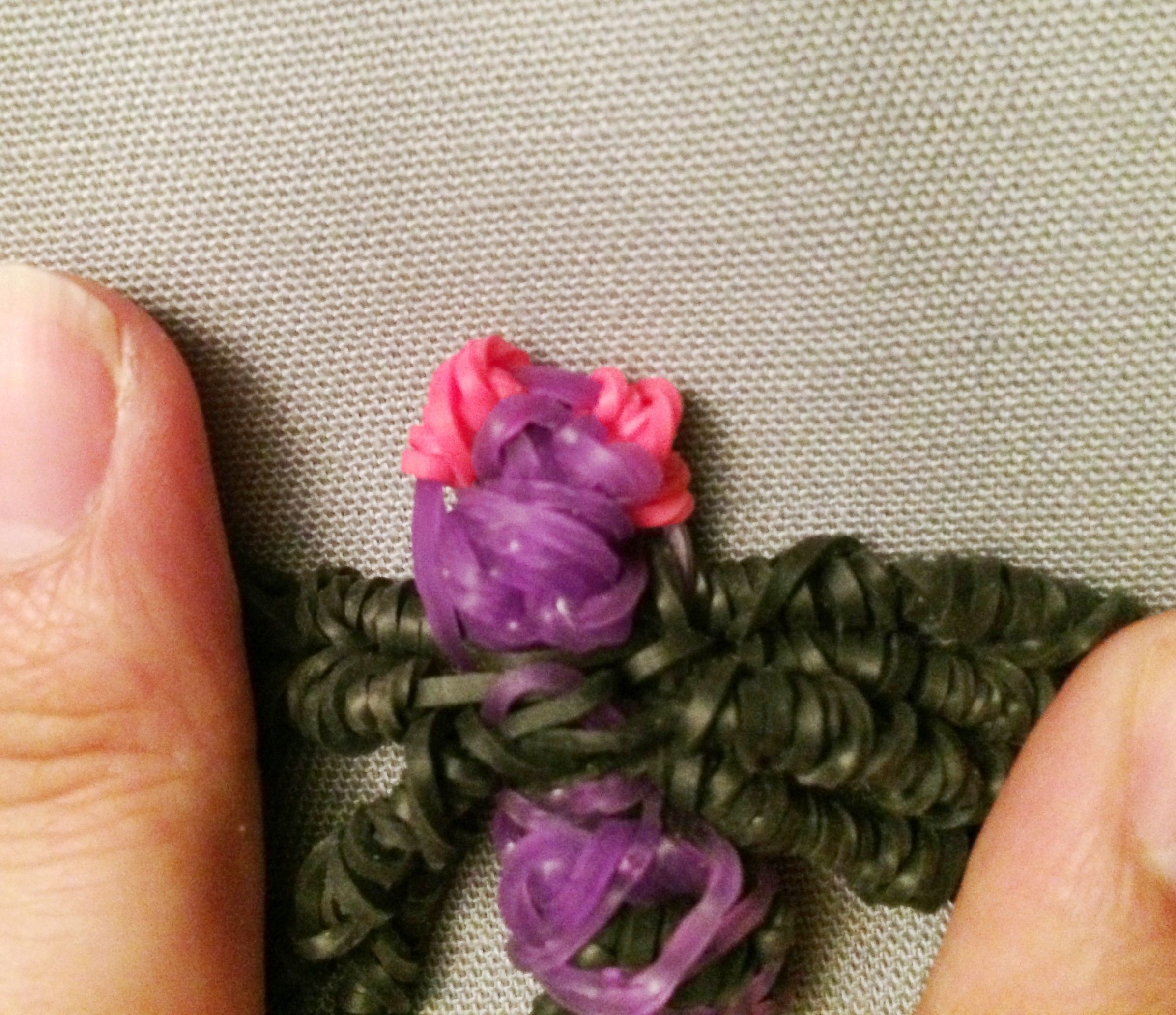 Spider Rubber Band Bracelet No Rainbow Loom Needed 6 Steps (with Pictures) Instructables