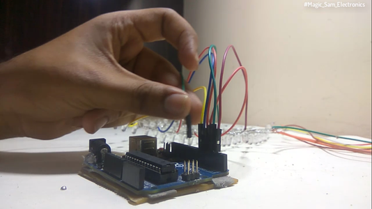 8x8 LED MATRIX DISPLAY | ARDUINO | BLUETOOTH CONTROL : 7 Steps (with ...