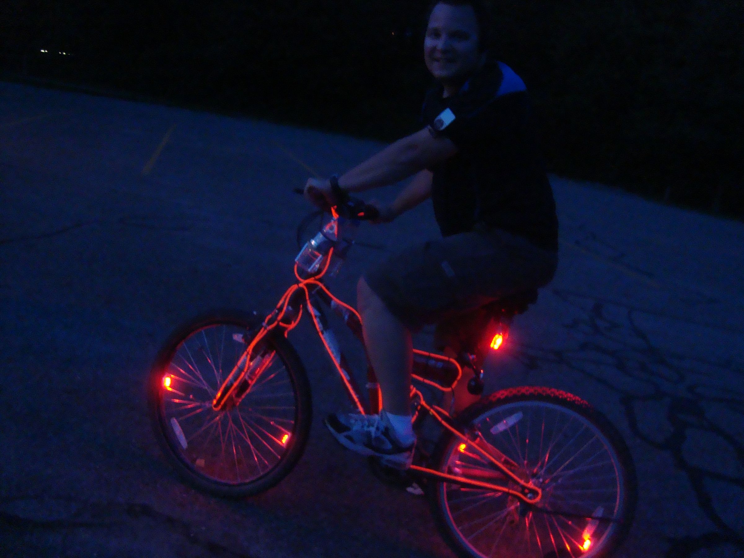 Laser Bike and Night Riding