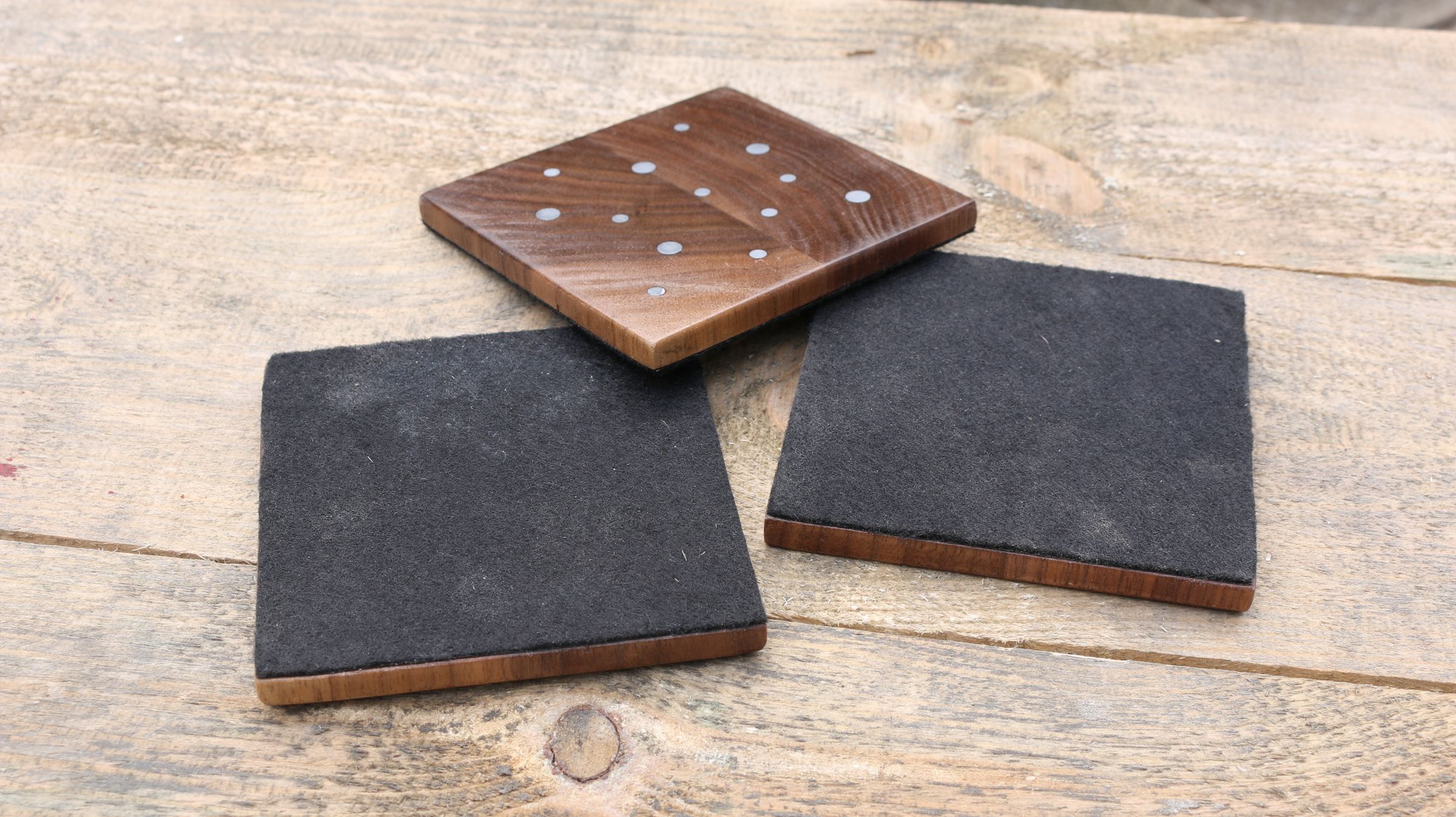 How to Make Drinks Coasters With Nails Inlay : 3 Steps (with Pictures ...