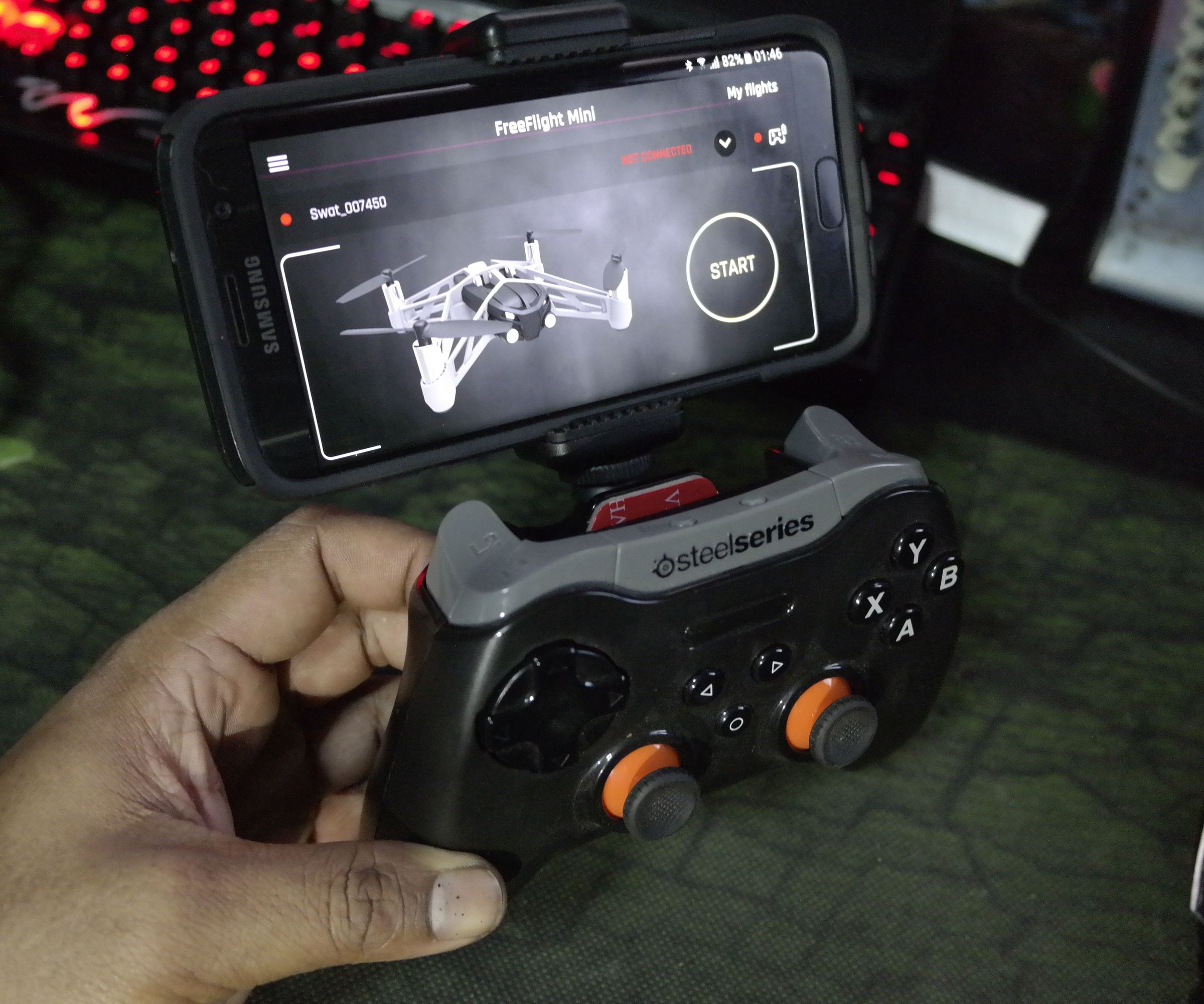 Bluetooth Controller Phone Holder Using GoPro Accessories