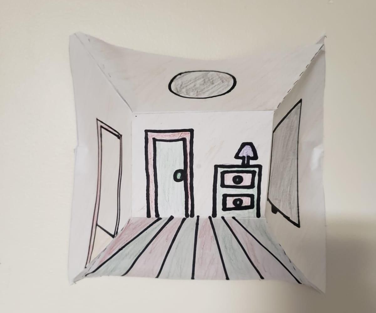 Reverse Perspective Art