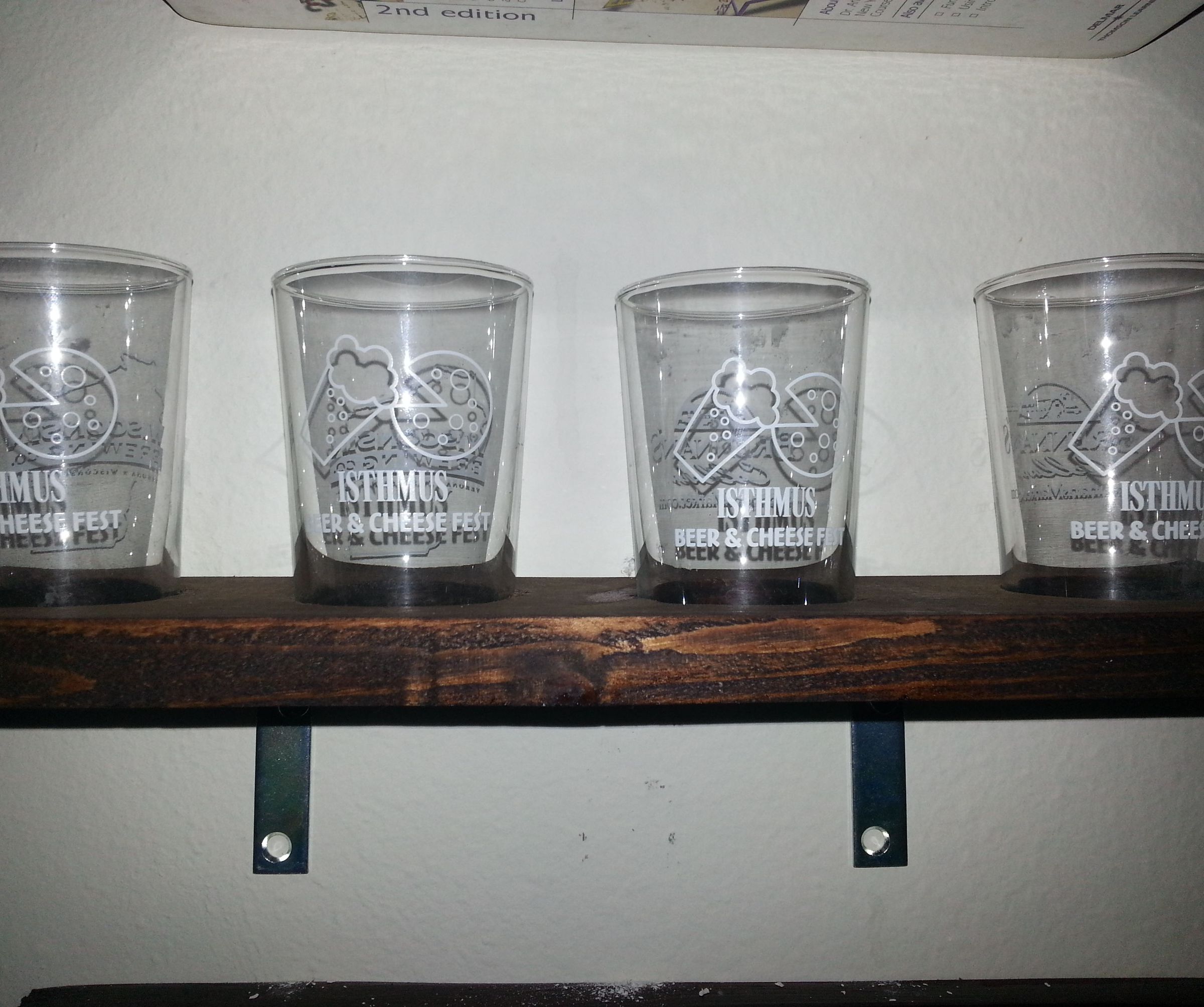 Beer Glass Wall Mount