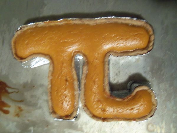 Vanilla Pumpkin (Pi) Pie