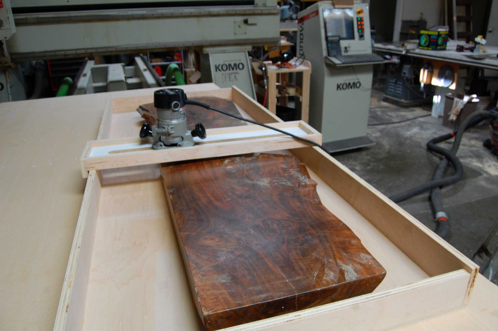 Plane Your Wood Slabs With a Planing Sled That You Build 13 Steps
