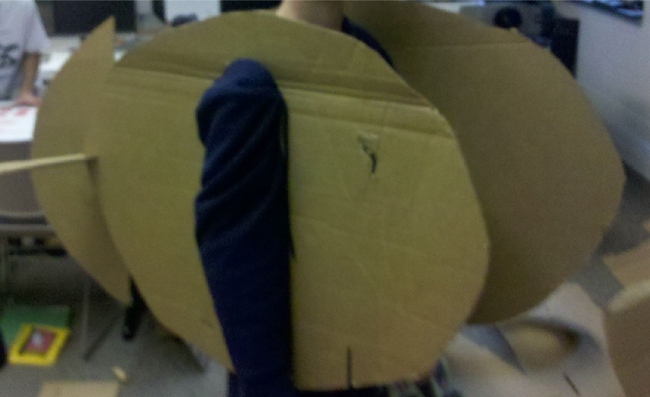 Cardboard Flounder Fun