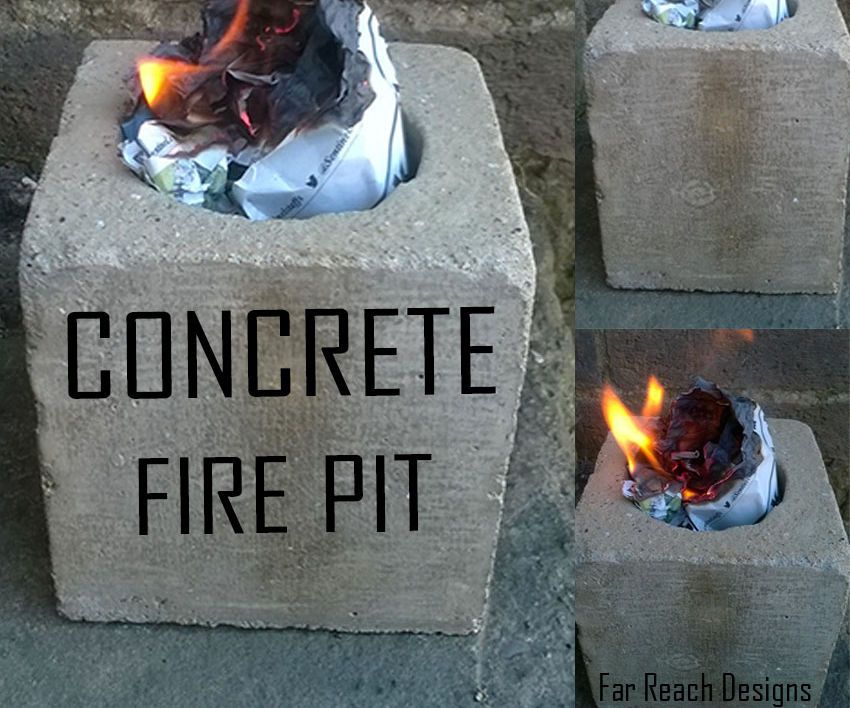 Concrete Fire Pit