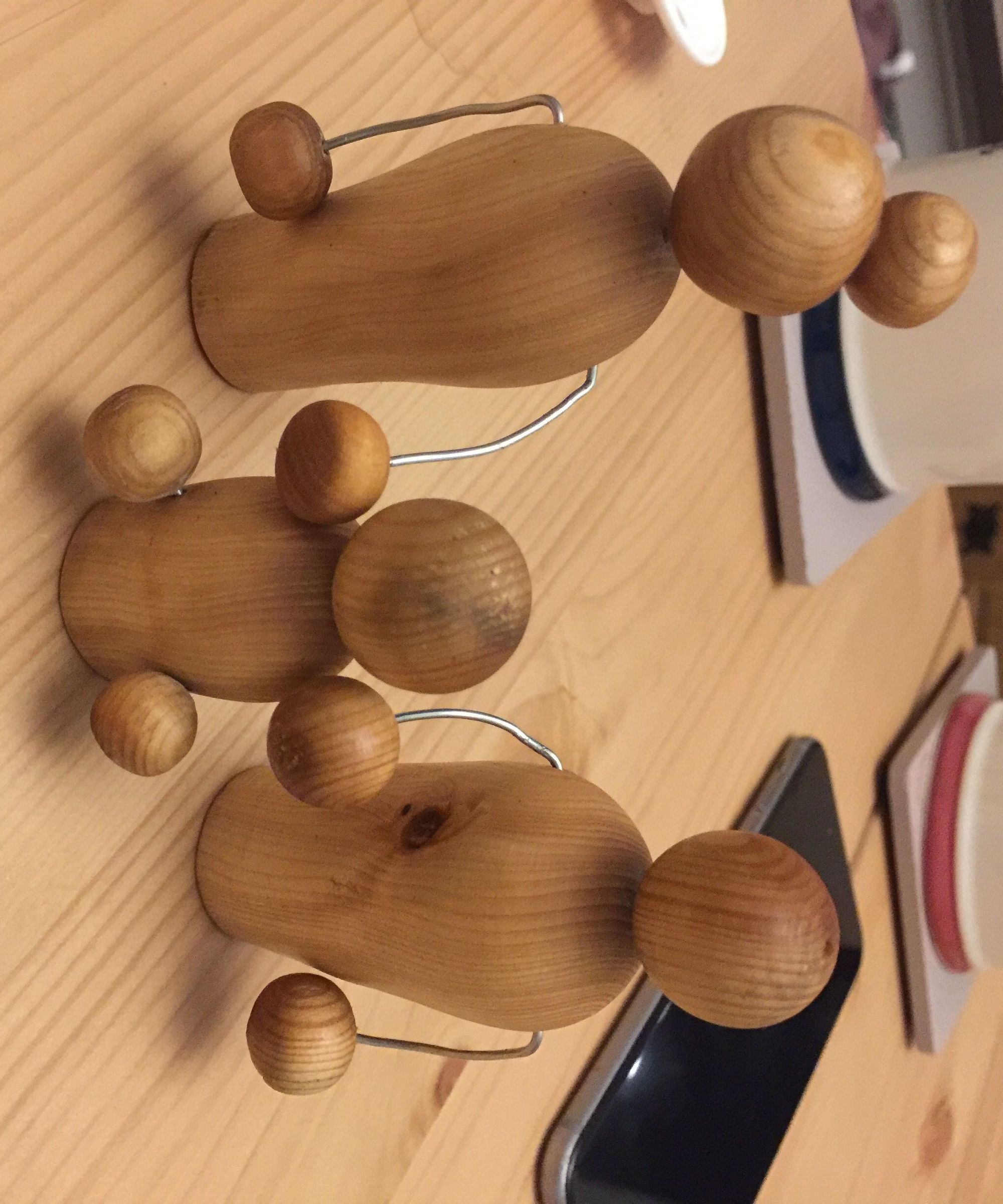 Tiny-Happy People : Wood-turned Toys