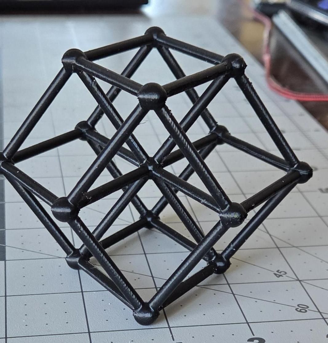 Tesseract CAD Designing and 3D Printing