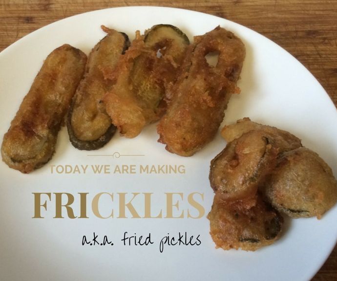 Beer Battered Frickles