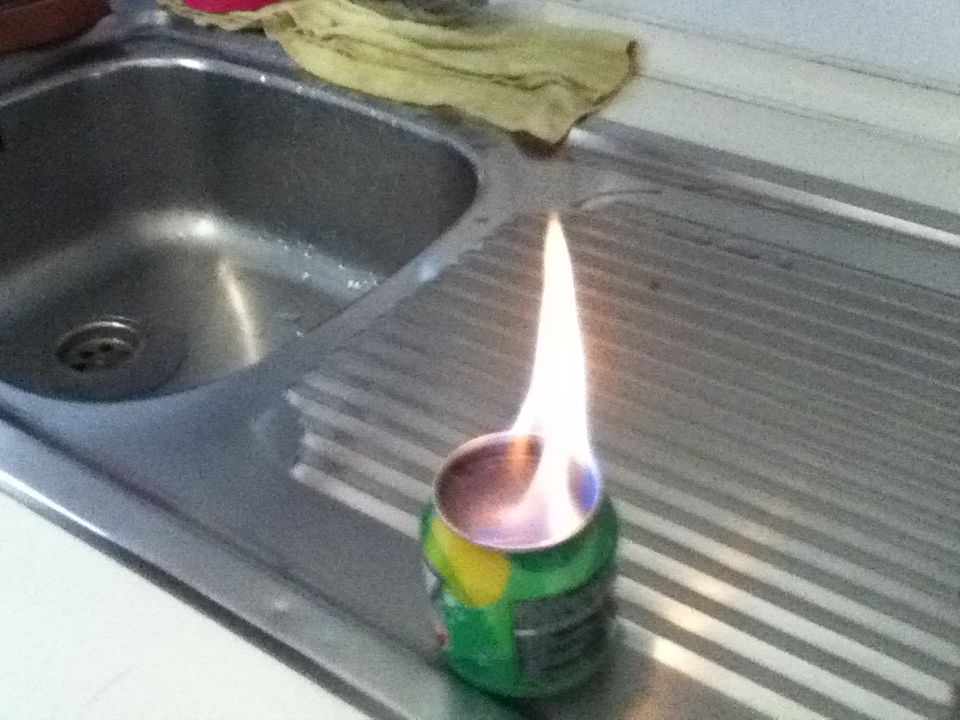 DIY Alcohol Burner for Camping