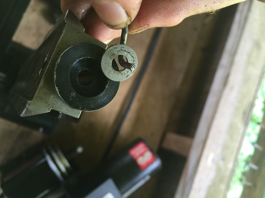Remove Hand Wheel and Head Bearing