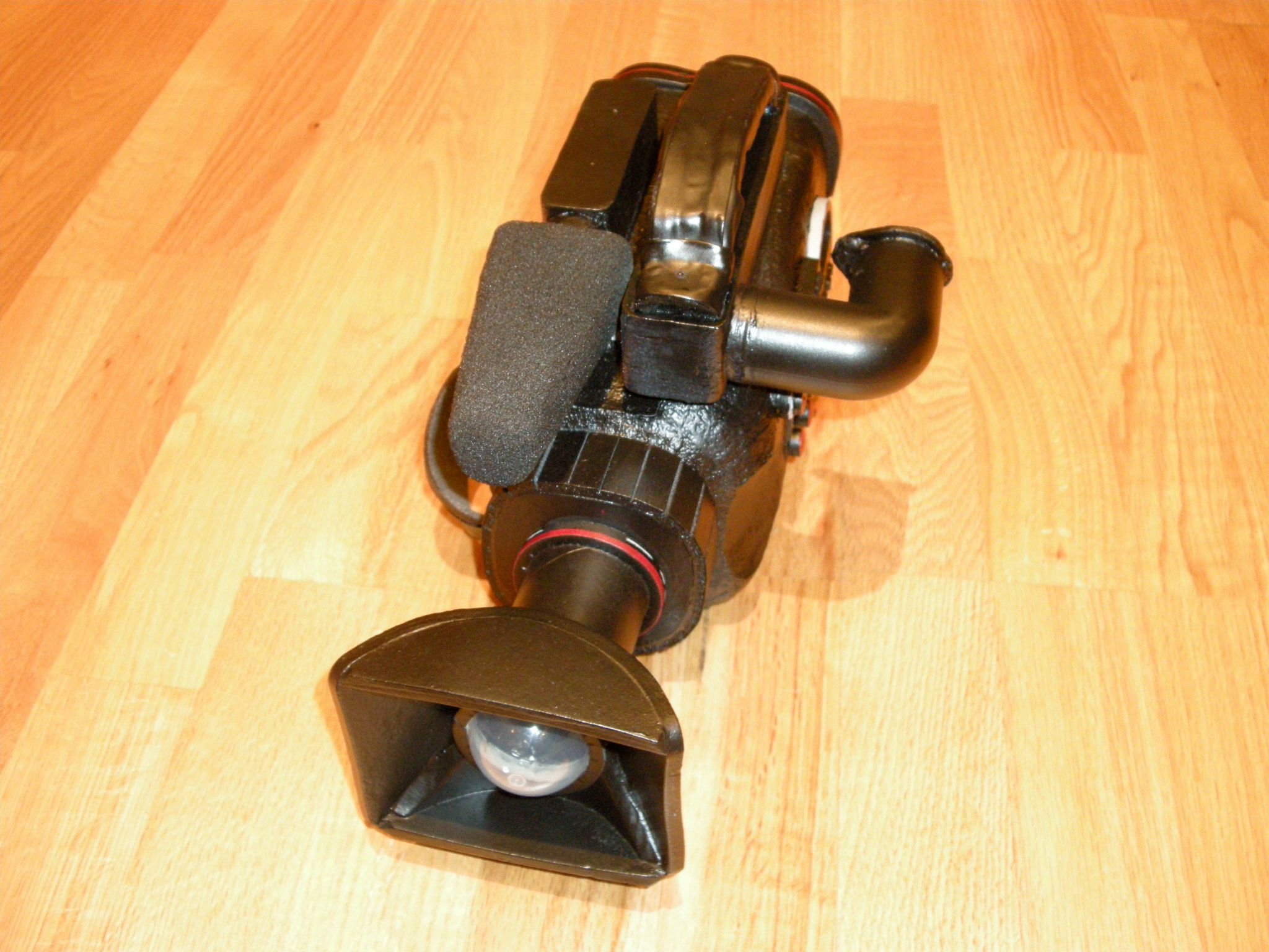 Broadcasting camera prop