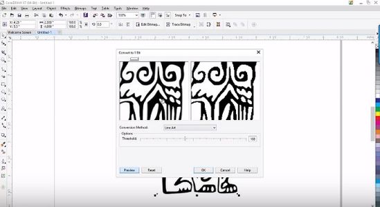Converting the Logo to Black and White