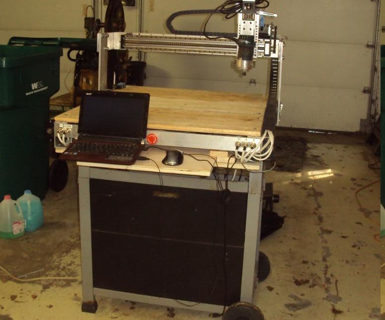 Convert a Propane Grill to a CNC Router Base