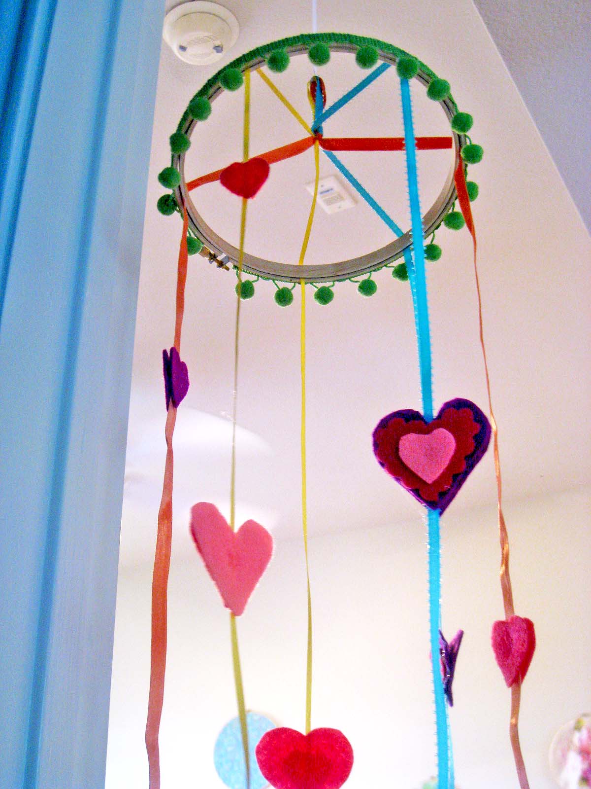 Embroidery Hoop Mobile
